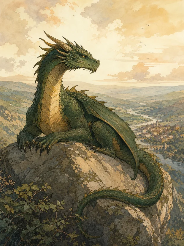 Vrakendur, le dragon de Hurlemont